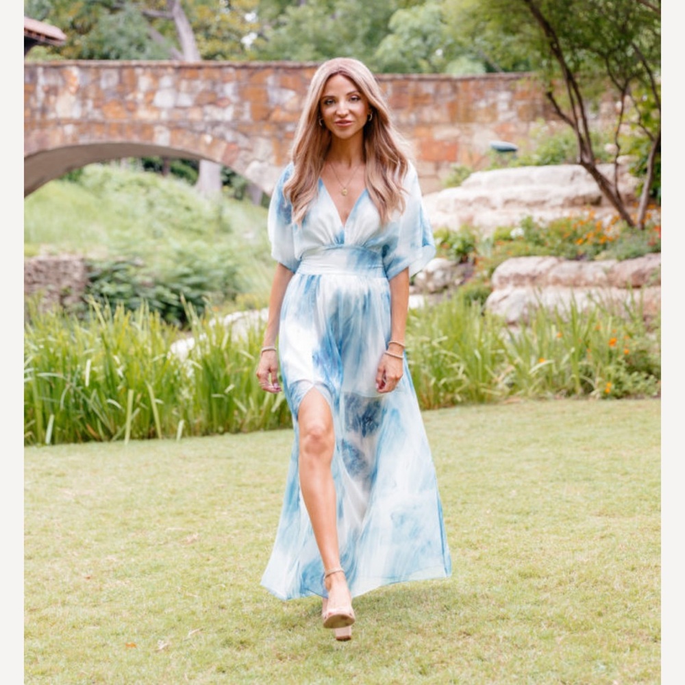 NWOT Amaryllis x Dani Austin Hazel Tie-Dye Dress